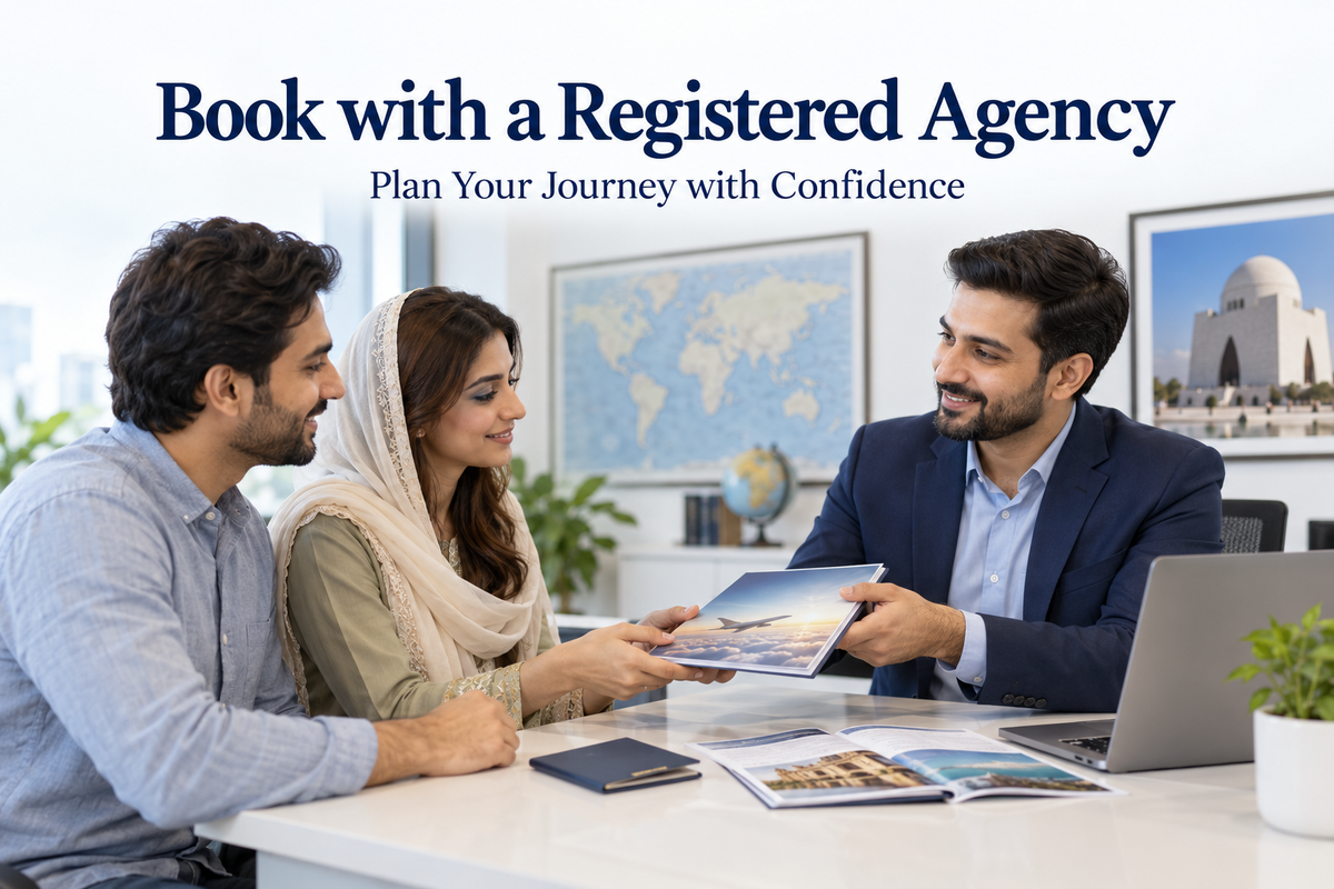 Why You Should Always Book with a Registered Travel Agency in Karachi