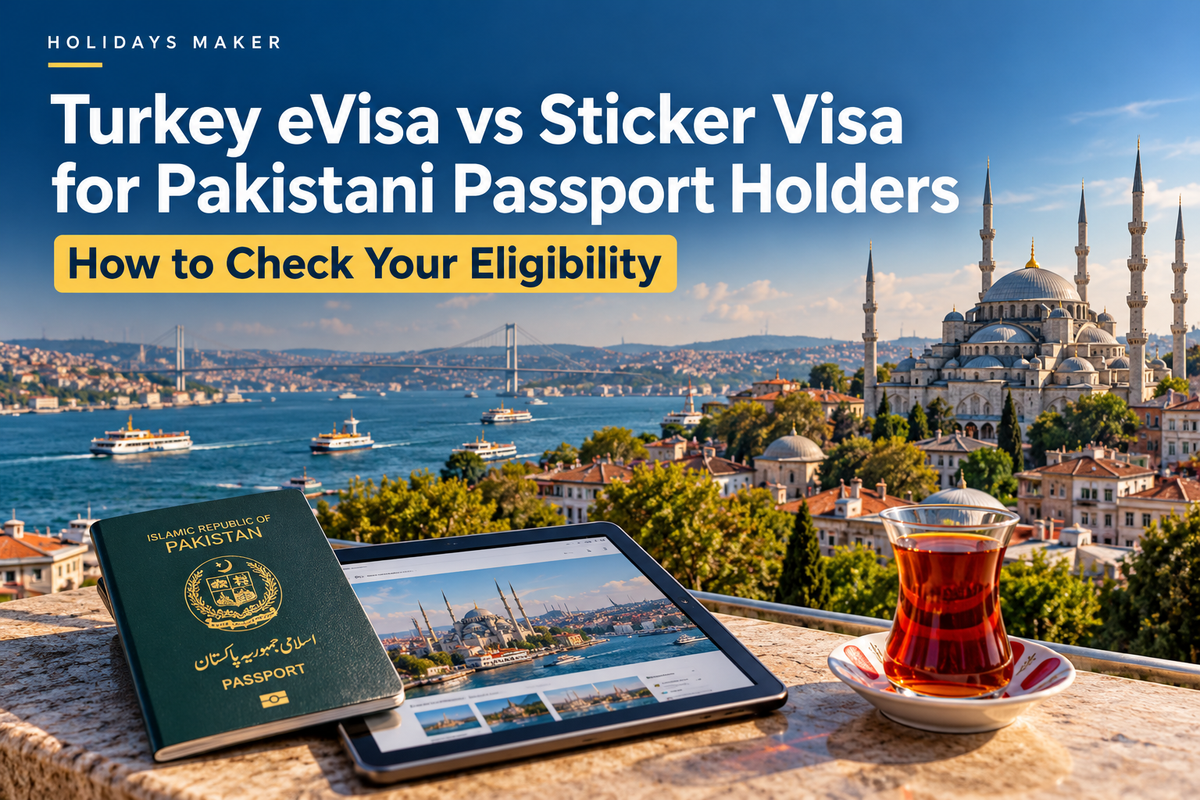 Turkey eVisa vs Sticker Visa for Pakistani Passport Holders How to Check Your Eligibility