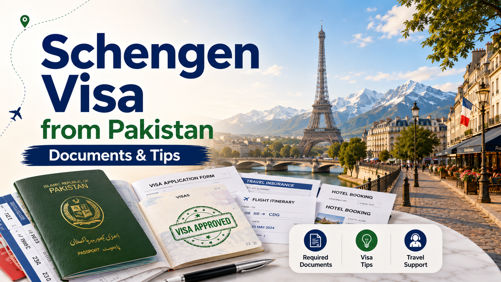 Schengen Visa from Pakistan: Documents & Tips