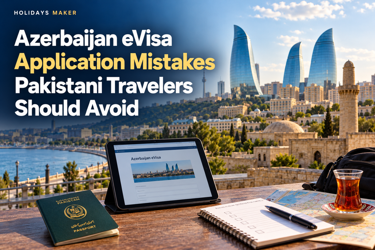 Azerbaijan eVisa Application Mistakes Pakistani Travelers Should Avoid