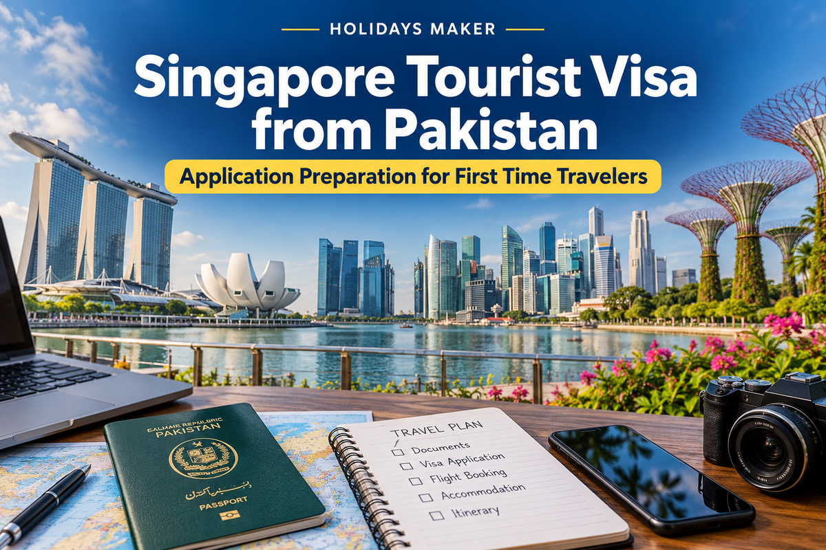 Singapore Tourist Visa from Pakistan Application Preparation for First Time Travelers