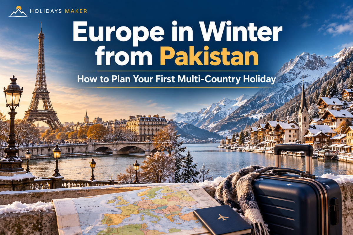 Europe in Winter from Pakistan: How to Plan Your First Multi-Country Holiday
