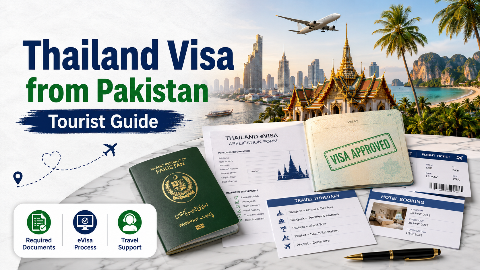 Thailand Visa from Pakistan: Tourist Guide