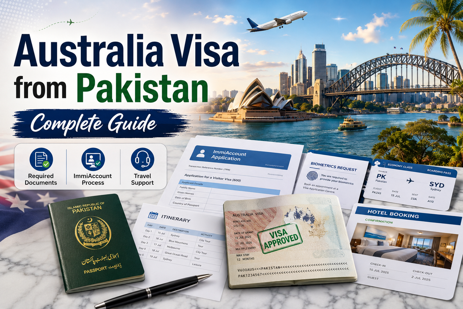 Australia Visa from Pakistan: Complete Guide