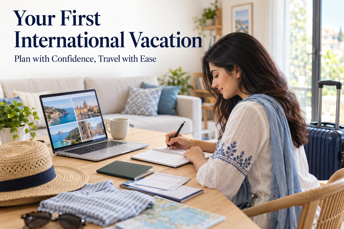 How to Plan Your First International Vacation