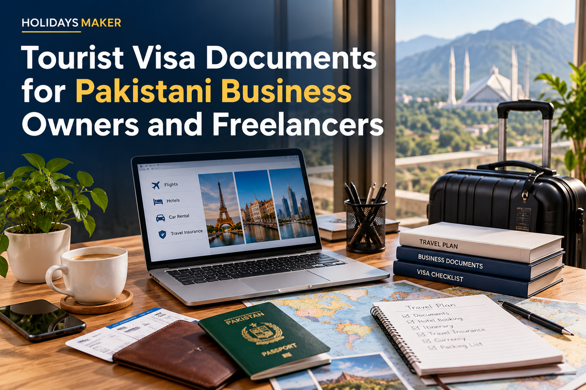 Tourist Visa Documents for Pakistani Business Owners and Freelancers