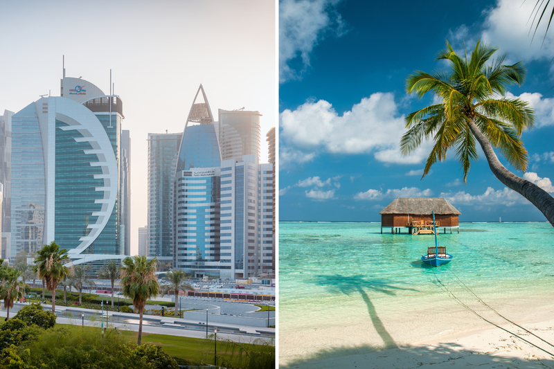 Doha + Maldives