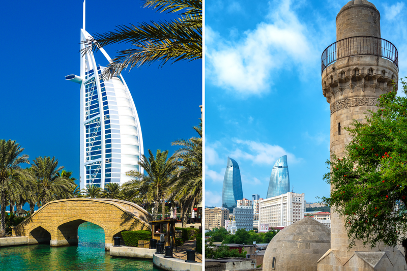 Dubai + Baku