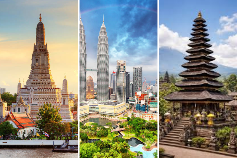 Combo (Thailand + Malaysia + Indonesia)