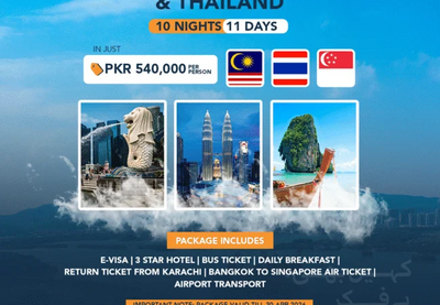 Malaysia + Singapore + Thailand