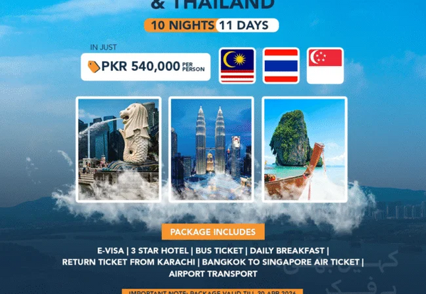 Malaysia + Singapore + Thailand