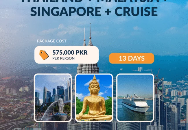 Thailand + Malaysia + Singapore + Cruise
