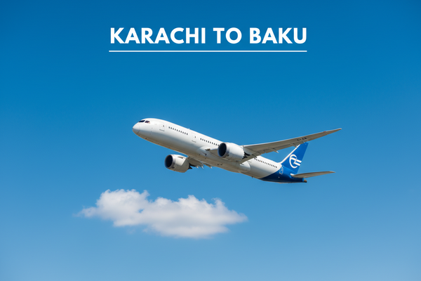 Karachi to Baku