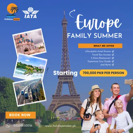 Affordable Europe Family Special by holidays maker