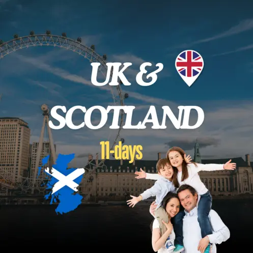 UK and Scotland travel package by holidays maker