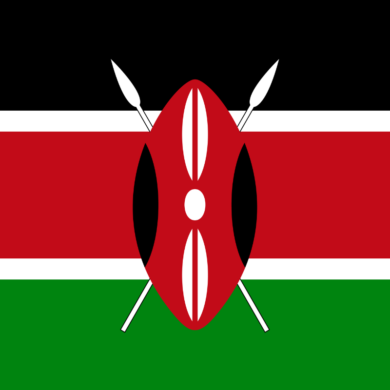 Kenyaa flag -