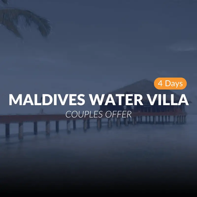 MALDIVES WATER VILLA 4 Days |