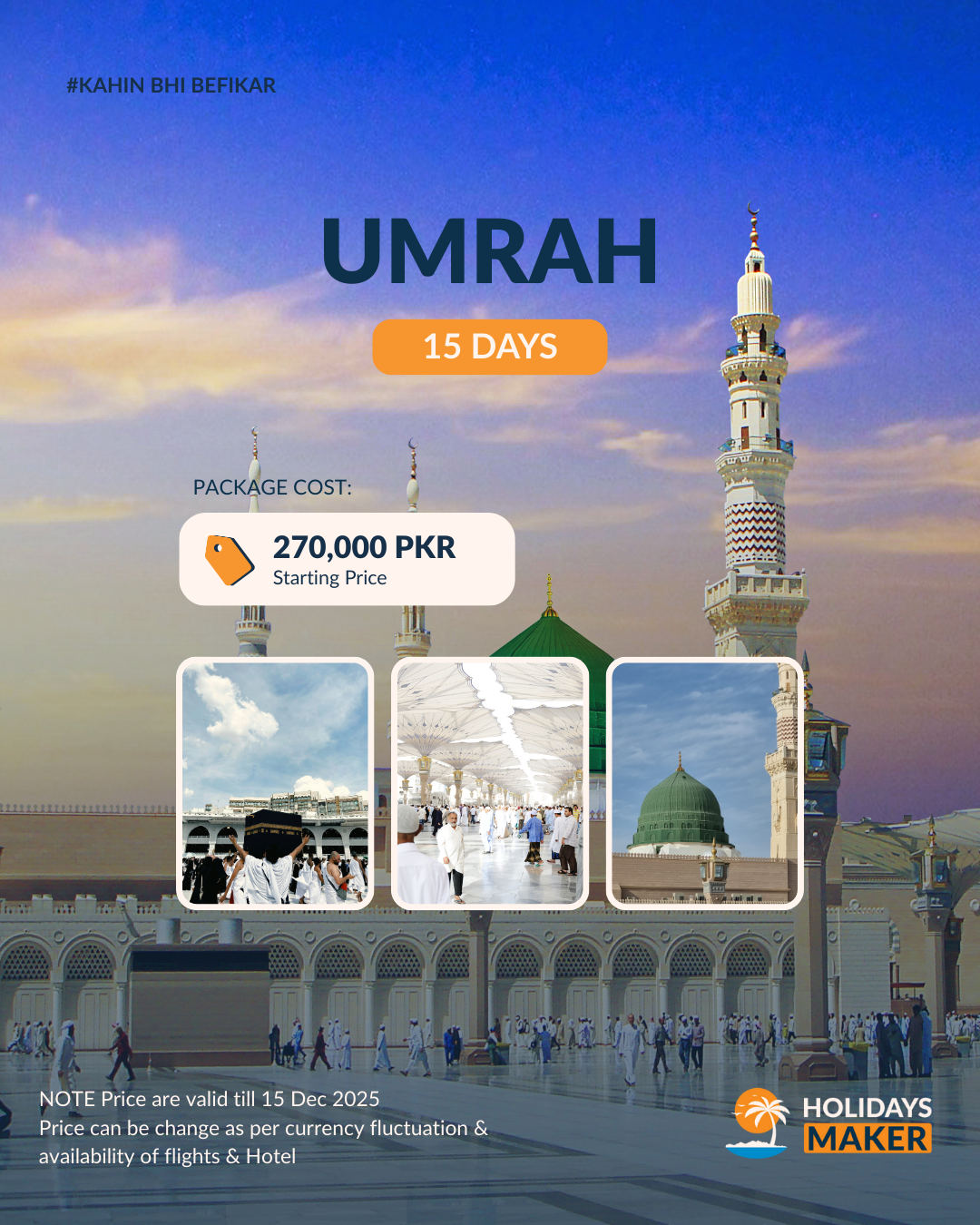 UMRAH 15 DAYS |